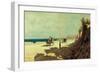 Summer in Sicily. Palermo, Via Romagnolo, 1872-Francesco Lojacono-Framed Art Print