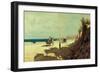 Summer in Sicily. Palermo, Via Romagnolo, 1872-Francesco Lojacono-Framed Premium Giclee Print