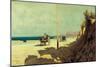 Summer in Sicily. Palermo, Via Romagnolo, 1872-Francesco Lojacono-Mounted Premium Giclee Print