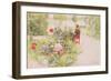 Summer in Sundborn, 1913, from a Commercially Printed Portfolio, Published in 1939-Carl Larsson-Framed Giclee Print