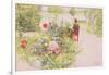 Summer in Sundborn, 1913, from a Commercially Printed Portfolio, Published in 1939-Carl Larsson-Framed Giclee Print