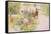 Summer in Sundborn, 1913, from a Commercially Printed Portfolio, Published in 1939-Carl Larsson-Framed Stretched Canvas