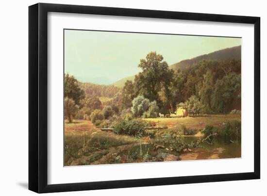 Summer in the Blue Ridge, 1874-Hugh Bolton Jones-Framed Giclee Print