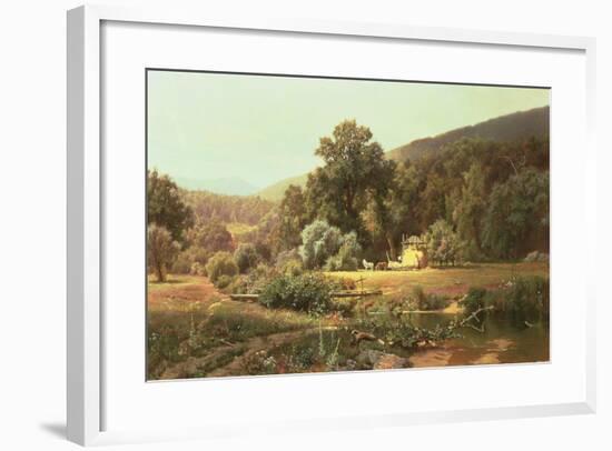 Summer in the Blue Ridge, 1874-Hugh Bolton Jones-Framed Giclee Print