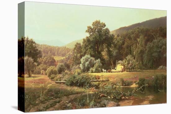 Summer in the Blue Ridge, 1874-Hugh Bolton Jones-Stretched Canvas