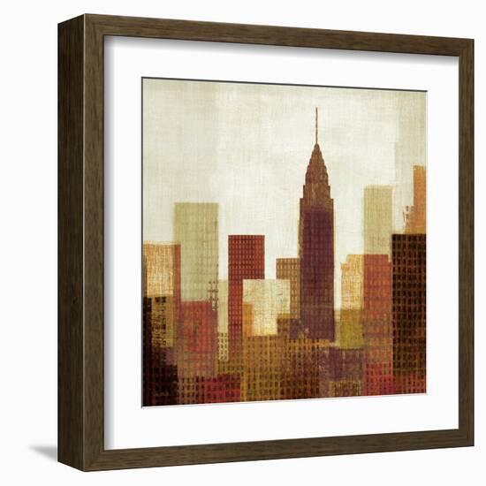 Summer in the City III-Mo Mullan-Framed Art Print