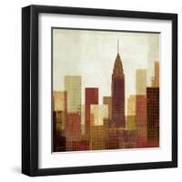 Summer in the City III-Mo Mullan-Framed Art Print