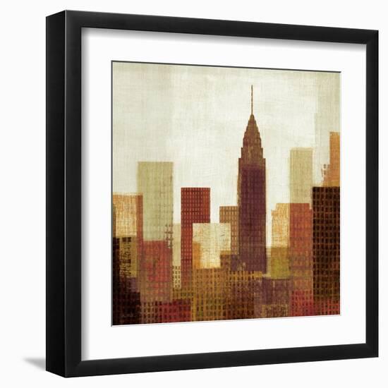 Summer in the City III-Mo Mullan-Framed Art Print