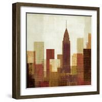 Summer in the City III-Mo Mullan-Framed Art Print
