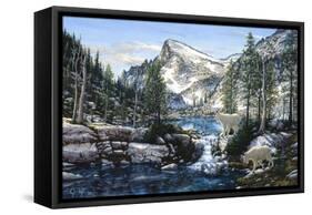 Summer in the Enchantments-Jeff Tift-Framed Stretched Canvas
