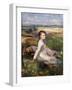 Summer in the Fields-Sir George Clausen-Framed Giclee Print