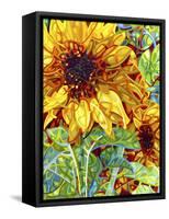 Summer in the Garden-Mandy Budan-Framed Stretched Canvas