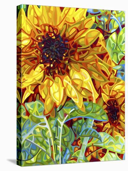 Summer in the Garden-Mandy Budan-Stretched Canvas