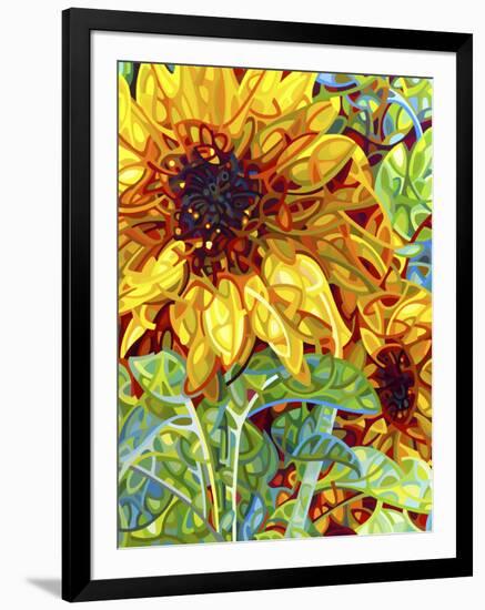 Summer in the Garden-Mandy Budan-Framed Giclee Print