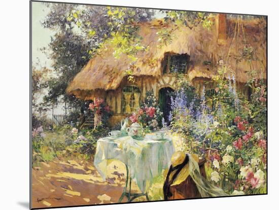 Summer in the Garden-Henri-Gaston Darien-Mounted Giclee Print