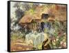 Summer in the Garden-Henri-Gaston Darien-Framed Stretched Canvas