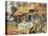 Summer in the Garden-Henri-Gaston Darien-Stretched Canvas