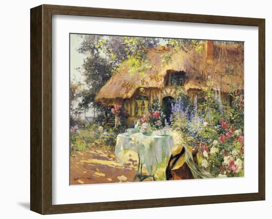 Summer in the Garden-Henri-Gaston Darien-Framed Giclee Print