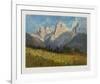 Summer in the Mountains-Hans Sterbik-Framed Collectable Print