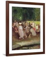 Summer in the Park, C.1881-Emile Hoeterickx-Framed Giclee Print