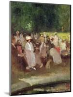 Summer in the Park, C.1881-Emile Hoeterickx-Mounted Giclee Print