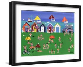 Summer in the Sun-Gordon Barker-Framed Giclee Print