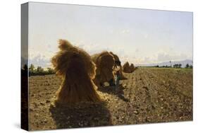 Summer in Treviso Countryside, 1879-Guglielmo Ciardi-Stretched Canvas