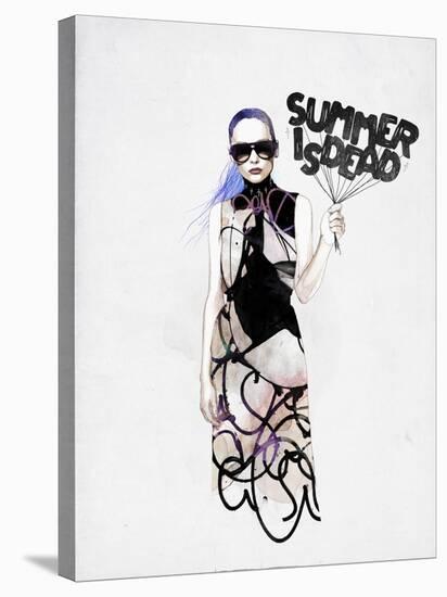 Summer Is Dead-Mydeadpony-Stretched Canvas