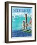 Summer Is Fun-Rod Ruth-Framed Art Print