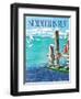 Summer Is Fun-Rod Ruth-Framed Art Print