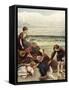 Summer Joys-Myles Birket Foster-Framed Stretched Canvas