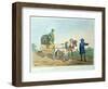 Summer Kibitka with a Courier, 1803-John Augustus Atkinson-Framed Giclee Print