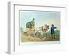 Summer Kibitka with a Courier, 1803-John Augustus Atkinson-Framed Giclee Print