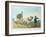 Summer Kibitka with a Courier, 1803-John Augustus Atkinson-Framed Giclee Print