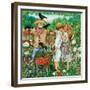 Summer Kiss-Wendy Edelson-Framed Giclee Print