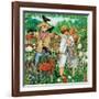 Summer Kiss-Wendy Edelson-Framed Giclee Print