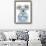 Summer Koala (Blue)-Balazs Solti-Framed Premium Giclee Print displayed on a wall