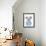 Summer Koala (Blue)-Balazs Solti-Framed Art Print displayed on a wall