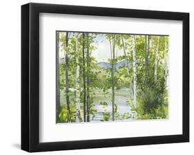 Summer Lake III-Elissa Gore-Framed Giclee Print