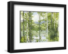 Summer Lake III-Elissa Gore-Framed Art Print