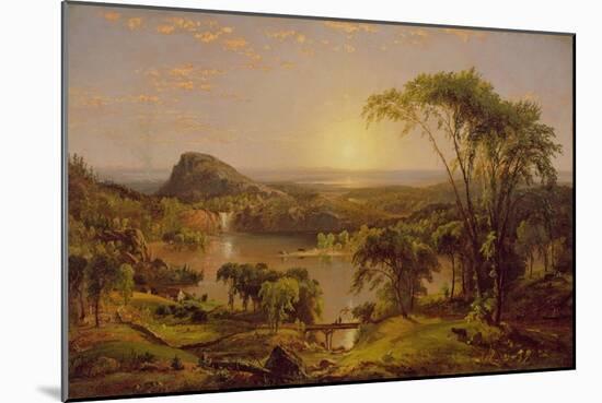 Summer, Lake Ontario, 1857-Jasper Francis Cropsey-Mounted Giclee Print