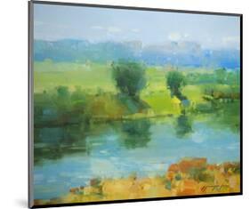 Summer Lake-Vahe Yeremyan-Mounted Art Print