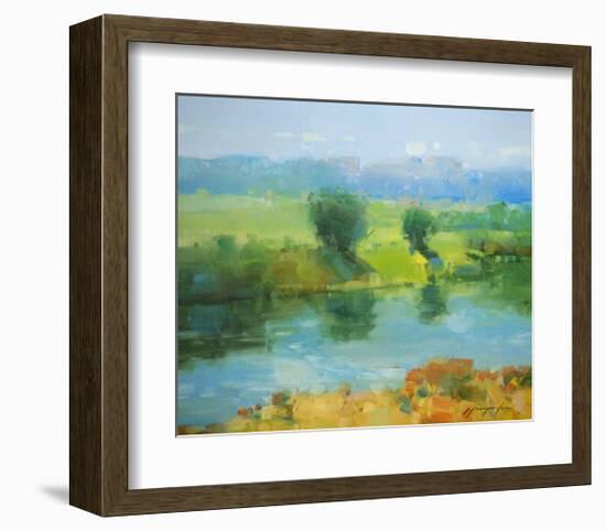 Summer Lake-Vahe Yeremyan-Framed Art Print