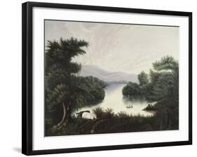 Summer Lake-Thomas Chambers-Framed Giclee Print