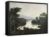 Summer Lake-Thomas Chambers-Framed Stretched Canvas