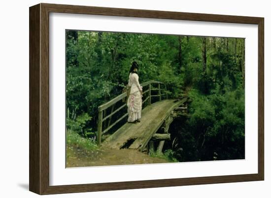 Summer Landscape, 1879-Ilya Efimovich Repin-Framed Giclee Print