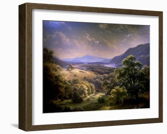 Summer Landscape, c. 1860-Paul Weber-Framed Giclee Print