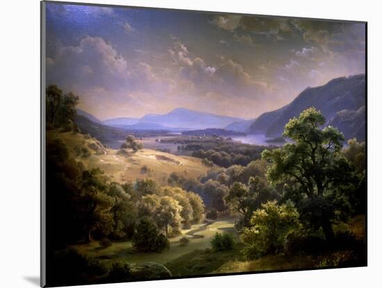 Summer Landscape, c. 1860-Paul Weber-Mounted Giclee Print