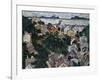 Summer Landscape; Sommerlandschaft, 1917-Egon Schiele-Framed Giclee Print