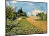 Summer landscape with cornfields. 1875-Alfred Sisley-Mounted Giclee Print